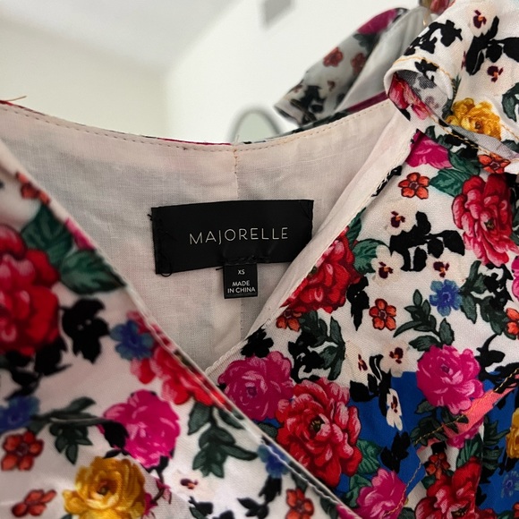 Majorelle Nolita Midi Dress in Patchwork Multi - Picture 5 of 7